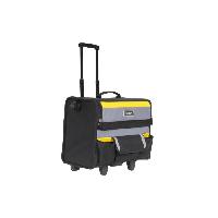 Rangement Outils - Porte-outils Sac a outils Softbag a roulettes STANLEY - 1-97-515 - 46 cm - Noir. Gris et Jaune - Matiere durable