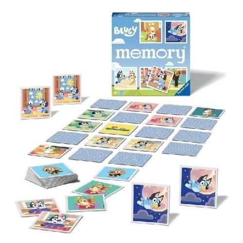 Jeu De Societe - Jeu De Plateau Ravensburger-BLUEY-Grand memory Bluey-4005556226467-A partir de 3 ans