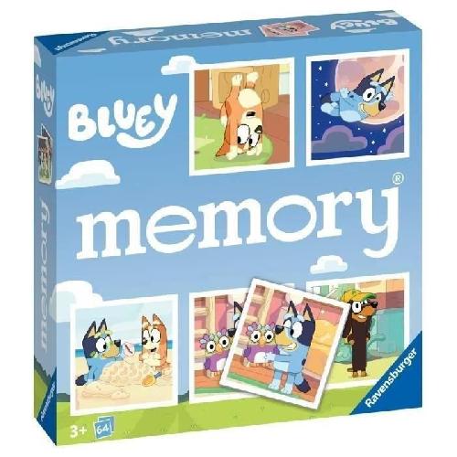 Jeu De Societe - Jeu De Plateau Ravensburger-BLUEY-Grand memory Bluey-4005556226467-A partir de 3 ans