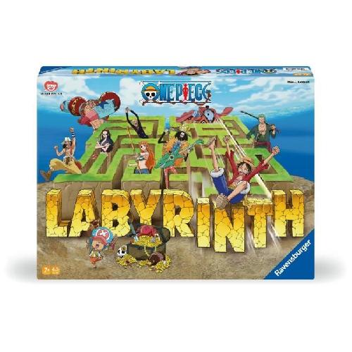 Jeu De Societe - Jeu De Plateau Ravensburger?Jeu de société classique?Labyrinthe One Piece?Jeu de plateau-Jeu de réflexion-Enfant et Famille?Des 7 ans?Mixte?22887