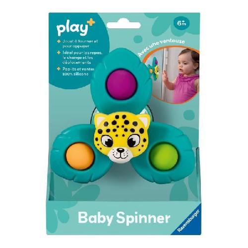 Table Activite - Jouet D'activite Ravensburger play+. Baby Spinner - Léopard. 6-36 mois. Premier âge. bébé