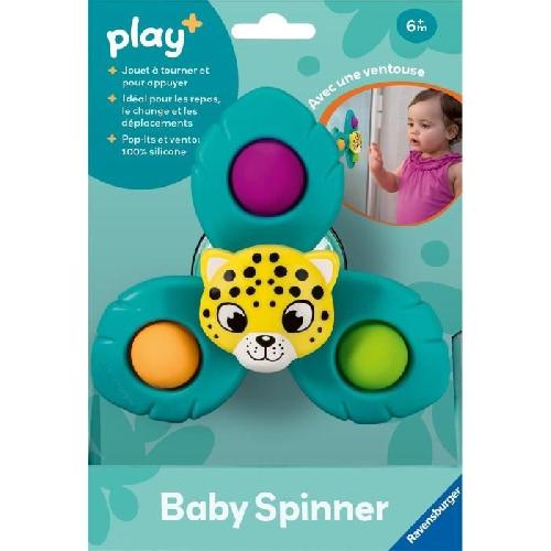 Table Activite - Jouet D'activite Ravensburger play+. Baby Spinner - Léopard. 6-36 mois. Premier âge. bébé