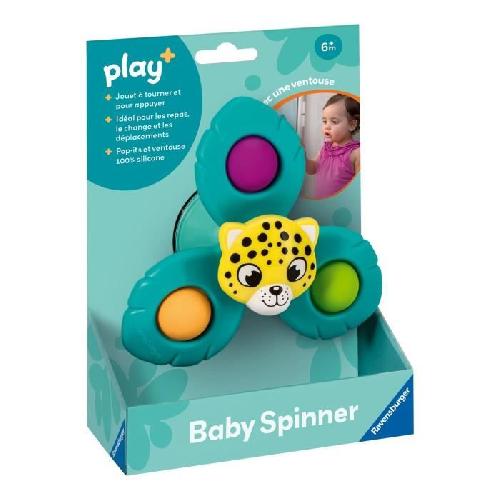 Table Activite - Jouet D'activite Ravensburger play+. Baby Spinner - Léopard. 6-36 mois. Premier âge. bébé