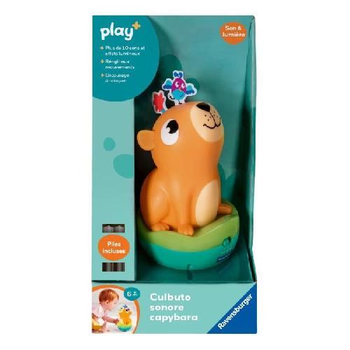 Table Activite - Jouet D'activite Ravensburger play+. Culbuto sonore Capybara. 6-36 mois. Premier âge. bébé