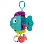 Ravensburger play+. Peluche pop-it - Piranha bleu. 6-36 mois. Premier âge. bébé