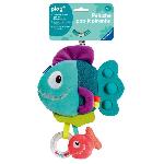 Table Activite - Jouet D'activite Ravensburger play+. Peluche pop-it - Piranha bleu. 6-36 mois. Premier âge. bébé