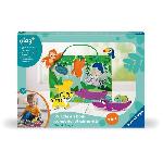 Ravensburger play+. Puzzle en bois sensoriel et aimanté - Dans la jungle . 6-36 mois. Premier âge. bébé