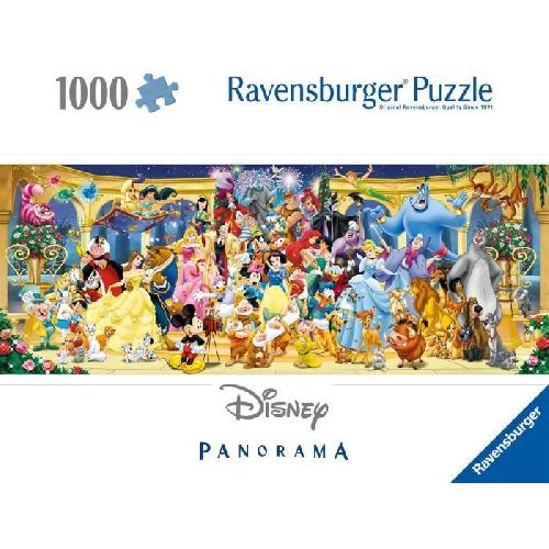 Puzzle Ravensburger-Puzzle 1000 pieces Panorama-Photo de groupe Disney-Adultes&enfants des 14 ans-Puzzle de qualité supérieure-12000444