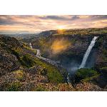 Ravensburger-Puzzle 1000p-La cascade Háifoss. Islande (Highlights)-Adultes&enfants-Des 14 ans-Puzzle de qualité supérieure-12000110