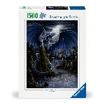 Puzzle Ravensburger - Puzzle 1500 pieces - Le dragon bleu - Adultes & enfants des 14 ans - Puzzle de qualité supérieure 80x60cm -12000731