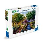 Puzzle Ravensburger-Puzzle 1500p-Cottage au bord de la riviere-Adultes & enfants des 14 ans-Puzzle de qualité supérieure 80x60cm-12000735