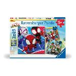 Ravensburger-SPIDERMAN-Puzzles 3x49 pieces - Spidey. le lanceur de toile-4005556057306-A partir de 5 ans