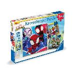 Puzzle Ravensburger-SPIDERMAN-Puzzles 3x49 pieces - Spidey. le lanceur de toile-4005556057306-A partir de 5 ans