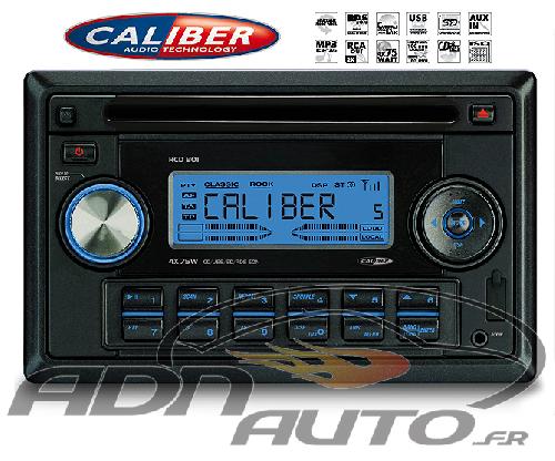 RCD 801 - Autoradio CD/MP3/USB/SD/AM/FM - 2DIN - ISO - 4 x 75W