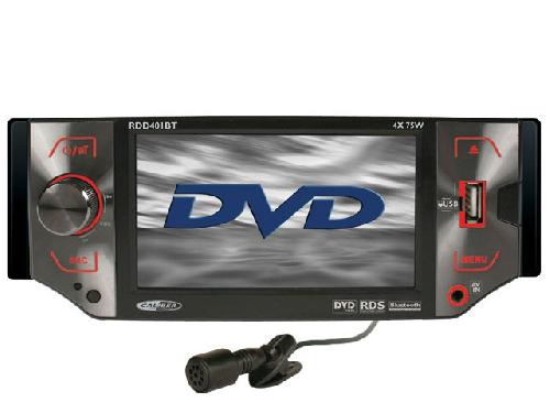 RDD401BT - Autoradio CD/DVD - MP3/WMA - SD/USB - 4x 75W - Bluetooth