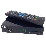 Terminal -  Recepteur - Demodulateur - Decodeur - Tv/tnt Recepteur-enregistreur TNT - CGV - e-ETIMO - DVB-T2 HEVC 265 - RJ45 - Full HD