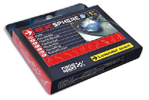 Desodorisant Auto - Parfum Auto Recharge de desodorisant - Ex sphere - Race Sport - Lavande