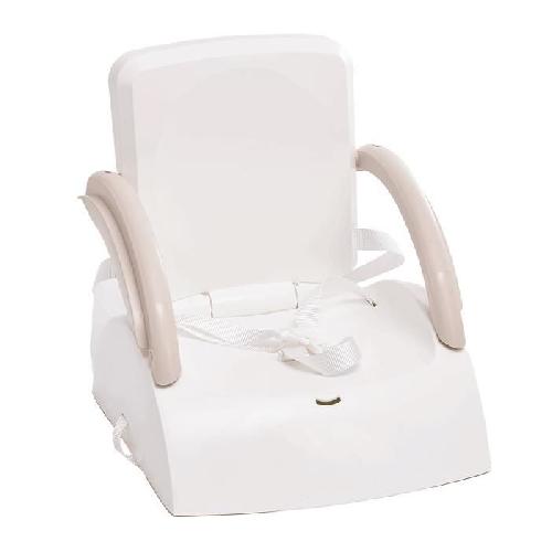 Rehausseur de chaise enfant 2 en 1 THERMOBABY YEEHOP - 6-18 mois - Harnais  sécurité 3 points - Tablette amovible - Marron glacé 879410