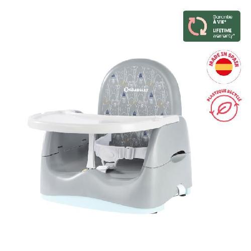 Rehausseur - Siege De Table Rehausseur Nomade BADABULLE - Modele : ours - Pliage Compact - Universel - De 6 a 36 mois