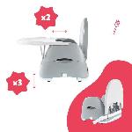 Rehausseur - Siege De Table Rehausseur Nomade BADABULLE - Modele : ours - Pliage Compact - Universel - De 6 a 36 mois