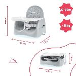 Rehausseur - Siege De Table Rehausseur Nomade BADABULLE - Modele : ours - Pliage Compact - Universel - De 6 a 36 mois