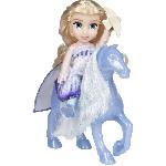 Poupee REINE DES NEIGES - Coffret poupée Elsa et Nokk - 15 cm - JAKKS - 480447