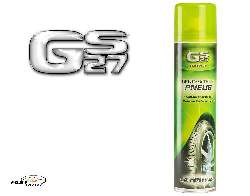 Shampoing Et Produit Nettoyant Exterieur Renovateur Pneus - Aerosol 400ml - Nettoie et protege x4