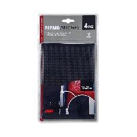 Repare bache patch noir transparent renforce 15x21cm LAMPA Plastique