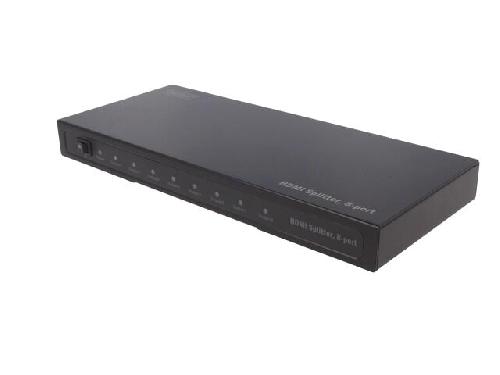 Cable - Connectique Pour Peripherique Repartiteur HDCP 1.2 HDMI femelle X8 noir