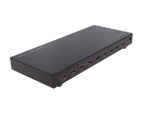 Cable - Connectique Pour Peripherique Repartiteur HDCP 1.2 HDMI femelle X8 noir