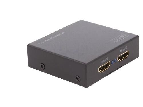 Cable - Connectique Pour Peripherique Repartiteur HDCP 1.3 HDMI femelle X2 noir