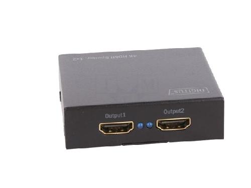 Cable - Connectique Pour Peripherique Repartiteur HDCP 1.3 HDMI femelle X2 noir