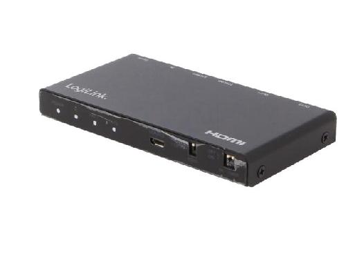 Cable - Connectique Pour Peripherique Repartiteur HDCP 2.2.HDMI 2.0 femelle X2 noir