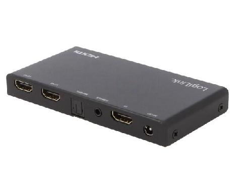 Cable - Connectique Pour Peripherique Repartiteur HDCP 2.2.HDMI 2.0 femelle X2 noir