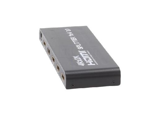 Cable - Connectique Pour Peripherique Repartiteur HDCP.HDMI 1.4 femelle X4 noir