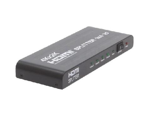 Cable - Connectique Pour Peripherique Repartiteur HDCP.HDMI 1.4 femelle X4 noir