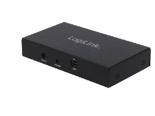 Cable - Connectique Pour Peripherique Repartiteur Mini DisplayPort 4K 3D UHD LPCM 1 x mini DP vers 2 x HDMI - Noir