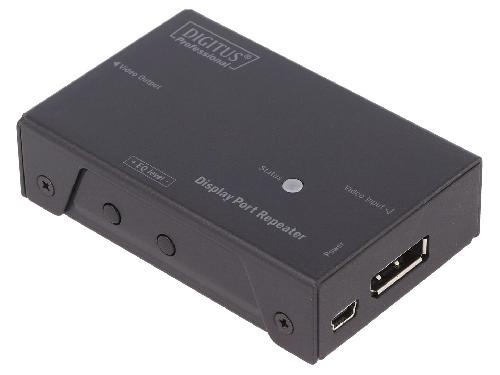 Cable - Connectique Pour Peripherique Repeteur DisplayPort male x2.USB B mini port noir