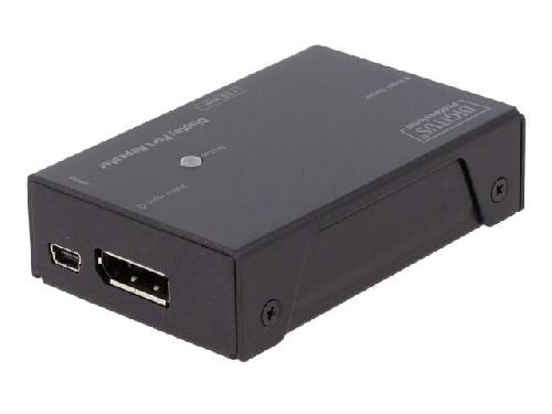 Cable - Connectique Pour Peripherique Repeteur DisplayPort male x2.USB B mini port noir