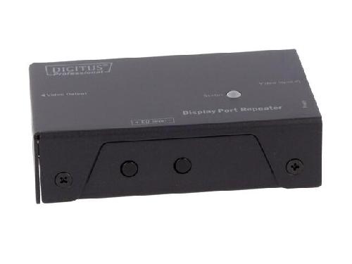 Cable - Connectique Pour Peripherique Repeteur DisplayPort male x2.USB B mini port noir