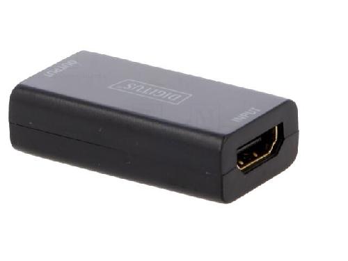 Cable - Connectique Pour Peripherique Repeteur HDCP HDMI femelle x2 noir