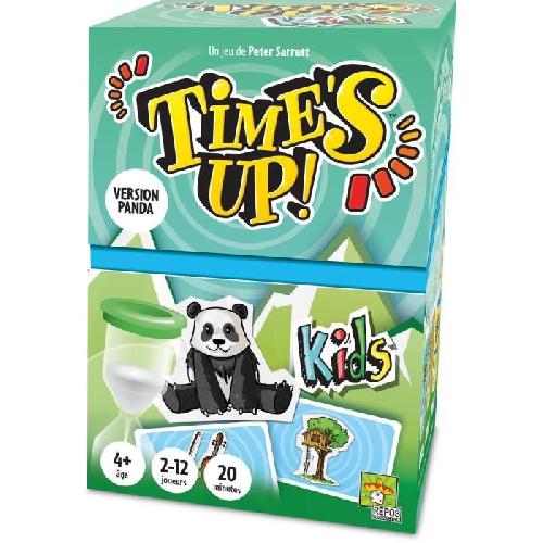 Jeu De Societe - Jeu De Plateau Repos Production - Time's Up! - Kids - Version Panda - Jeu de societe - a partir de 4 ans - 2 a 12 joueurs - 20 minutes