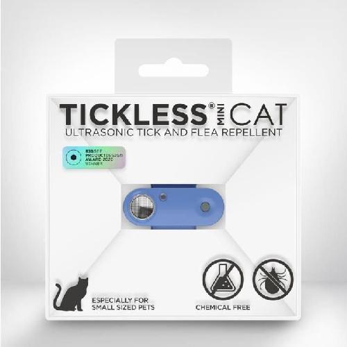 Repulsif - Attractif Repulsif ultrason chat - TICKLESS MINI CAT - Protection tiques et puces - Greek Blue