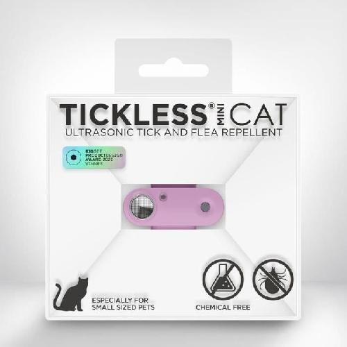 Repulsif - Attractif Repulsif ultrason chat - TICKLESS MINI CAT - Protection tiques et puces - Organ Purple