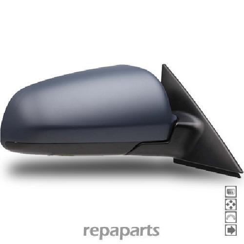 Retroviseurs Retroviseur ext. compatible avec Audi A3 Sportback -8PA- 04-08 - Droit - Electrique - Rabattable