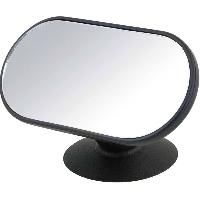 Retroviseurs Miroir surveillance ventouse 12x6cm Multicouleur