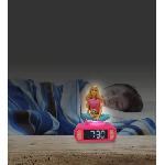 Reveil Enfant Réveil digital avec veilleuse lumineuse. Barbie en 3D. et effets sonores
