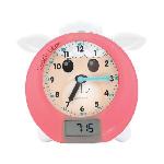 Reveil Enfant Reveil educatif LEXIBOOK - Leon - Coach de Sommeil - Conteur d'histoires et lumieres multicolores - Blanc - Enfant