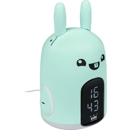Radio Reveil Reveil et Veilleuse Baxter le lapin - BIGBEN - 3 melodies - Intensite lumineuse reglable - Affichage heure