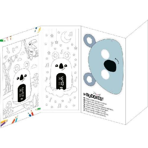 Radio Reveil Reveil et Veilleuse Coco le koala - BIGBEN - 3 melodies - Intensite lumineuse reglable - Affichage heure